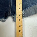 Hollister  Curvy Ultra High Rise Mom Jean Shorts Womens 27 Blue Denim Button Fly Photo 7