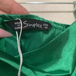 Simplee Apparel Simplee silk like dress NWOT Medium long sleeve below knee. perfect for holidays Photo 3