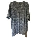 Torrid Sweater Kimono Open Top Knit Heathered Gray SZ 2 X Short Sleeve Boho Chic Photo 5