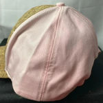  SNAPBACK HAT  ONE SIZE PINK WITH CORK FRONT JOHN DEERE GRAPHIC Photo 3