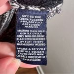 American Living Crewneck Sweater White Black Stripe Marled S Photo 7