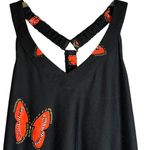Funky‎ People black red gray white sleeveless dress soft polyester size small Photo 1