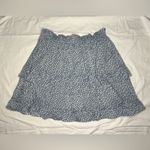 Petal and Pup Blue and White Floral Luda Layered Skirt 10 Photo 1