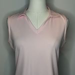 Lady Hagen Essentials Women Sleeveless Golf Polo Top Pink Size Small Photo 2
