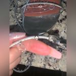 Amina Muaddi 
Tina Leather Embellished Ankle-Wrap Sandals designer luxury $1800 Photo 4