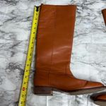 J.Crew  Riding Boots leather brown size 7 brown casual western Photo 6