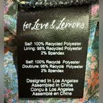 For Love & Lemons New  Brittany Floral Sheer Ruffled MIDI Balloon Sleeve Dress XS Photo 7