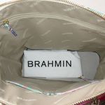 Brahmin NWT Large Duxbury Satchel in Daylily Watercolor Floral Leather Purse Photo 6