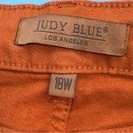 Judy Blue  Women’s Garment Dyed  Rust Jeans Wide Leg High Rise 18Wx30” Plus Size Photo 10