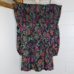 Likely Manning Smocked Off The Shoulder Floral Printed Mini Dress XS Photo 4