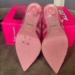 Barbie x ALDO Barbietessy Collection Pink Stiletto Heel Monogrammed B 8 *READ Silver Photo 8