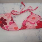 Old Navy 90s Floral Triangle Bikini Top Photo 2