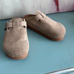 Rocket Dog Abel Plus Taupe Corduroy Platform Mule Slides Size 6 Slip On Womens Photo 10
