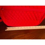 Vera Bradley Vera‎ Bradley Red Crossbody Bag Quilted Shoulder Bag Everyday Purse Photo 7
