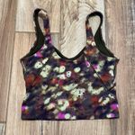 Lululemon  Cropped Align Tank Top Soft Focus Splatter Green Multi Photo 3