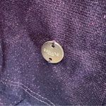 Deeluxe Deep Burgundy Wine V Neck Glowy Sparkle T Shirt Women’s Size XL Photo 5