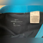 Nike  Pro Hypercool Cropped Leggings Size Large Blue Photo 2