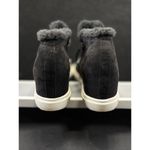 Madden Girl Prevale Black Suede Hidden Wedge Fur Boot Zippers Size 8.5 Photo 8