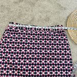 Nvo by Lanctot Women’s Navy Blue Diamond Patterned Poly Spandex Golf Skort 10 Pink Photo 9