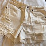 O'Neill White Denim Shorts Photo 2
