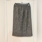 Madewell FINAL PRICE Gray Game Plan Heathered Skirt Wool Blend Photo 5