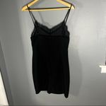 Lulus  black lace trim v neck sleeveless dress Photo 8
