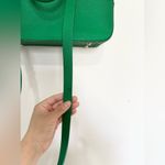 DKNY  Kelly Green Saffiano Leather Bowler Bag Photo 5