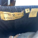 R Cinco Ranch Boho Peasant Top M | Black Off Shoulder Blouse Bell Sleeves Size M Photo 4