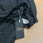 NVFelix women’s size small black pull on parachute style pants back pockets NWT Photo 4