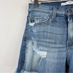 KanCan Bke Mid Rise Stretch Distressed Rips Cutoff Denim Jean Shorts womens 25 Blue Photo 2