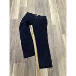 Levi's  505 Straight Leg Corduroy Stretch Pants Navy Blue Womens Size 33 33x32 Photo 5