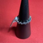 Bomb Party RBP5949 “Love on the Weekend” LC Spinel on Rhodium Size 10 Ring NWT Blue Photo 1