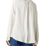 Velvet By Graham And Spencer Josey Blouse Cream Size Small Minimalist Photo 1