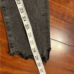 AGOLDE denim black grey Sophie Hi Rise Skinny Amplify distress Jeans size 29 Photo 16