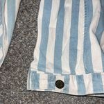 Mumu Blue Striped Jean Jacket Photo 2