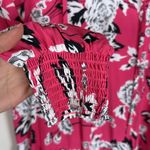 Maaji NWT shinning Tides Pink Floral Tiered Dress Size Large Photo 4