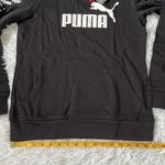 Puma Hoodie Women’s Amplified Long sleeve logo black and white size Medium Photo 4