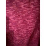 Tek Gear Womens 1/4 Zip Pullover Fleece Jacket Pink Space Dye Long Sleeve M Photo 3