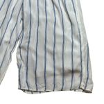 American Eagle  Outfitters White Striped Wide Leg Jumpsuit | U.S. Woman’s Small Photo 4