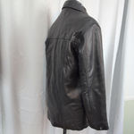 Soft Black Leather Ladies' Car Coat Style Jacket 8 Photo 4