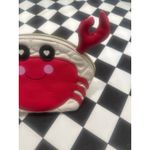 Betsey Johnson Betsy Johnson Clutch cosmetic bag crab Kitsch travel read Photo 1