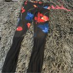 Fabletics Phillipa Mesh PowerHold Leggings Floral- Size Small Photo 4