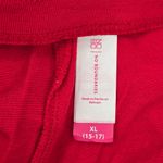 No Boundaries  Red White Lounge Stretch Bottoms Pants Shorts Plus XL 15-17 Photo 3