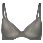 SKIMS  No Show Unlined Balconette Bra Gunmetal NWT 38C RARE Sexy Brand new 1174 Photo 1