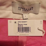 Derek Lam  IO CROSBY CAMRYN RUCHED PANTS BRIGHT PINK SIZE 0 Photo 3