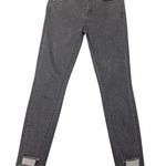 Parker Smith  Grey Skinny Jeans Size 2 / 26 Raw Hem Ankle Photo 0