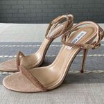 Steve Madden Breslin Blush Heels Rhinestones Size 8 Rose Gold Photo 3