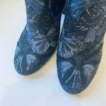 Valentino Garavani Valentino blue floral tapestry ankle boots Photo 2