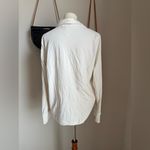 SKIMS  Cream Button Down Pajama Top, Size Large Photo 1