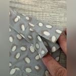 Rosso35 Geneva Ankle Pant Italian Dot Abstract Print Cotton Stretch Size 40 US 8 Gray Photo 2